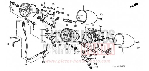 COMPTEUR GL1500C2 de 2002